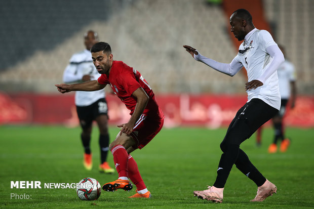 دیدار تیمهای فوتبال ایران و ترینیداد و توباگو