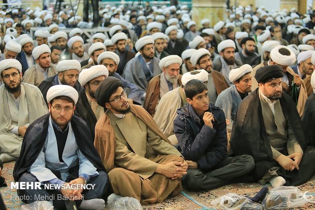 Seminary students renew their allegiance with Imam of Time (MGHHR) 