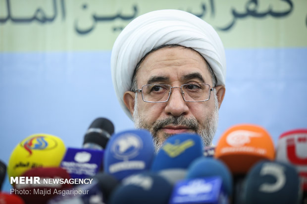 Presser of WFPIST Sec. Gen. on occasion of 32nd Intl. Islamic Unity Conf.