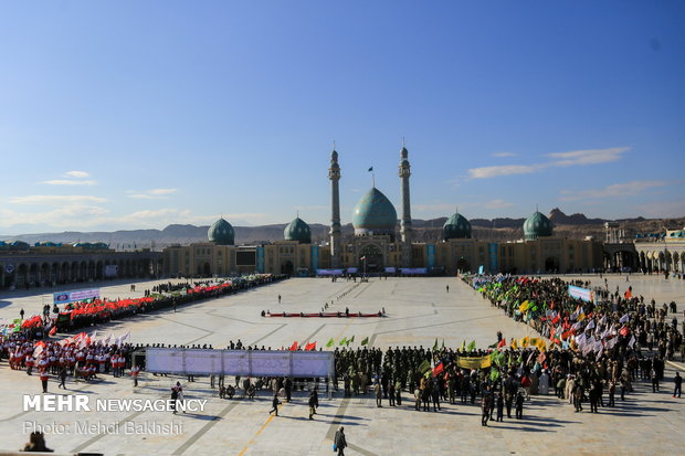 صبحگاه عهد با امام زمان(عج) در مسجد مقدس جمکران