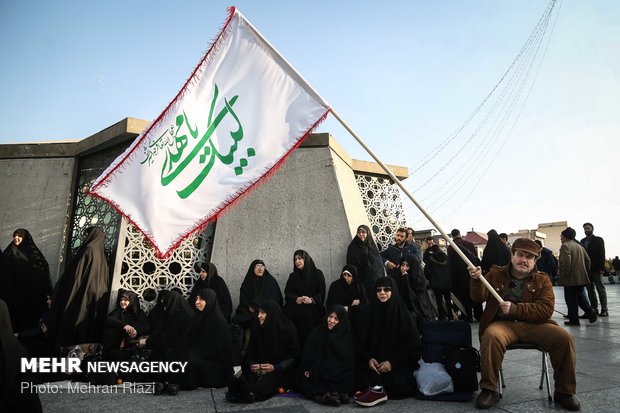 جشن بزرگ بیعت با بقیة الله الاعظم(عج) در تهران