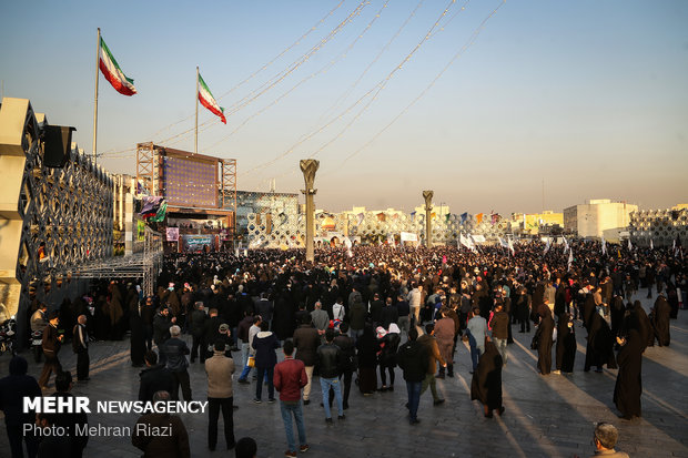 جشن بزرگ بیعت با بقیة الله الاعظم(عج) در تهران