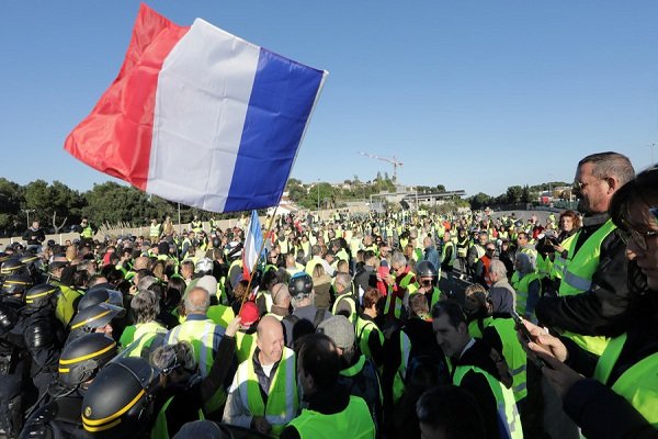 تظاهرات گسترده در فرانسه
