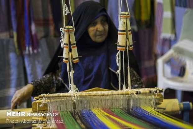 Handicraft exhibition in Yazd