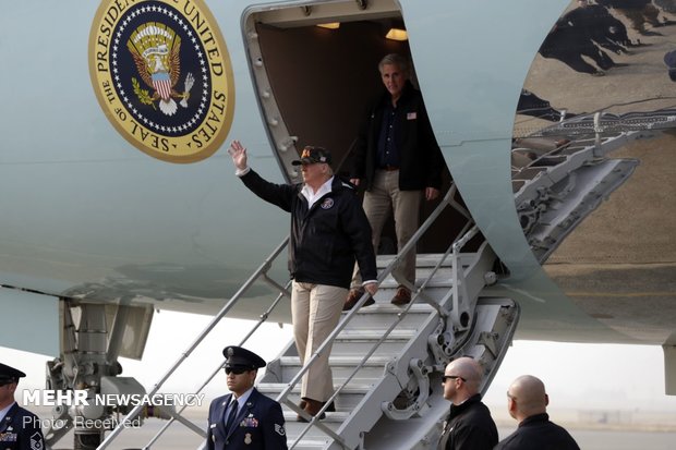 سفر ترامپ به کالیفرنیا‎