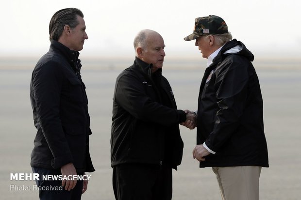 سفر ترامپ به کالیفرنیا‎