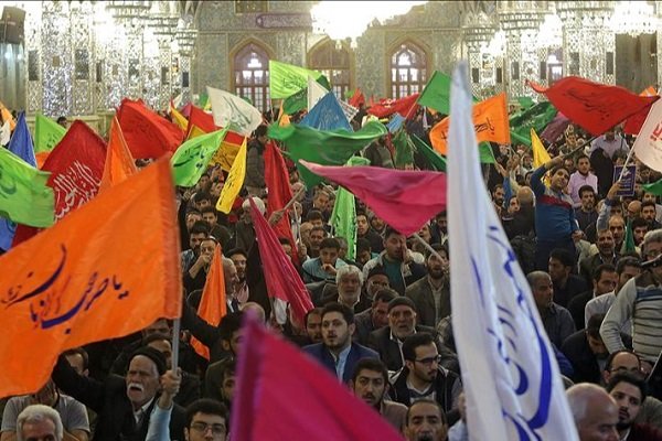 Meşhed'de Hz. İmam Mehdi (a.c) için özel tören