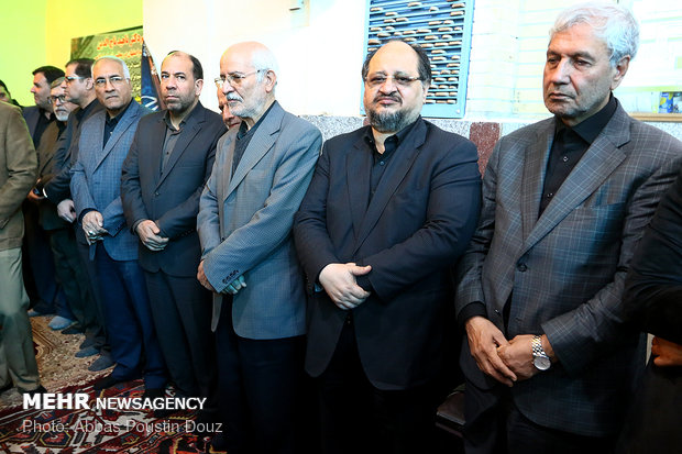 مراسم ترحیم مرحوم تاج الدینی در اصفهان