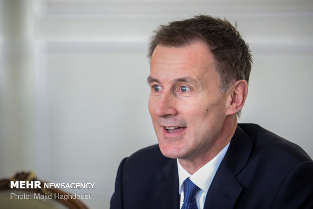 Hunt says UK does not want to increase tension with Iran