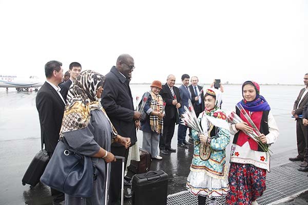 ۲۰ سفیر، کاردار و رایزن فرهنگی وارد گرگان شدند