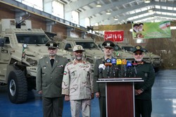 Iran unveils anti-mine armored military vehicle ‘Toufan’