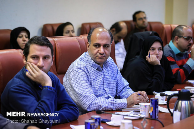 نشست خبری محمد رضا اله یار معاون مهندسی و توسعه زیربناهای سازمان بنادر و دریانوردی