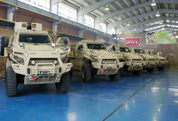 Mine-resistant armored vehicle unveiled