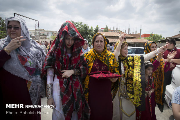 مراسم سنتی عروسی ترکمن ها