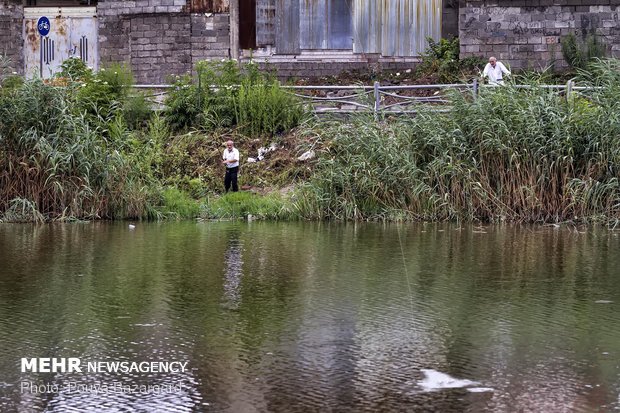 تالاب عینک از قدیم یکی از مراکز ماهیگیری در رشت محسوب می شده است. گفتنی است که قدمت محله های شلوغ اطراف آن نیز به نیم قرن می رسد.