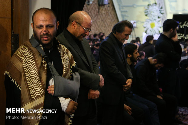 مراسم یادبود جهادگر شهید امیر اژدری