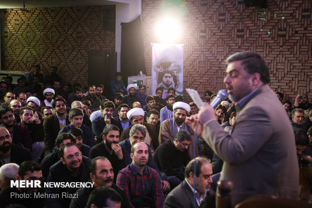 مراسم یادبود جهادگر شهید امیر اژدری