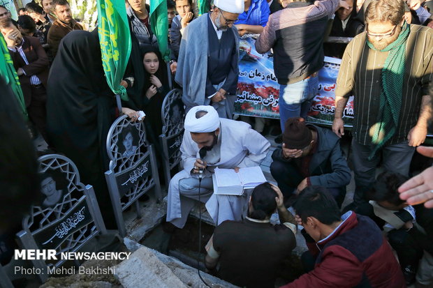 Funeral of 3 Holy Shrine Defenders in Qom