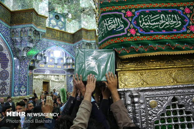 Funeral of 3 Holy Shrine Defenders in Qom