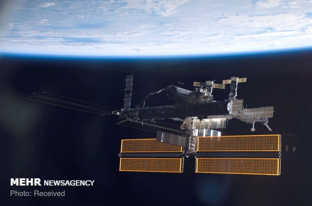 ذرات پرسرعت ایستگاه فضایی بین المللی را سوراخ می کنند
