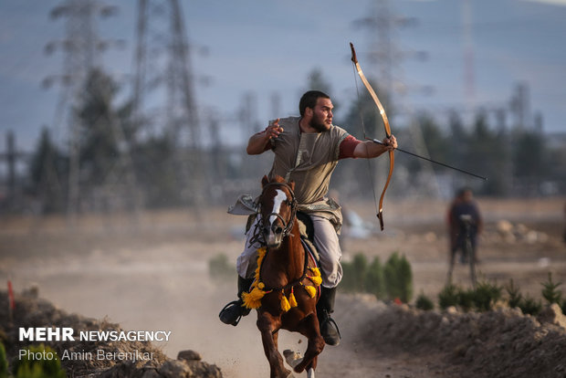 Intl. horseback archery championship in Shiraz 