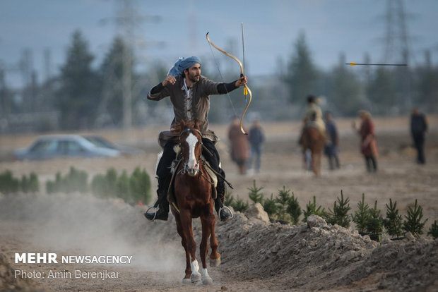 Intl. horseback archery championship in Shiraz 