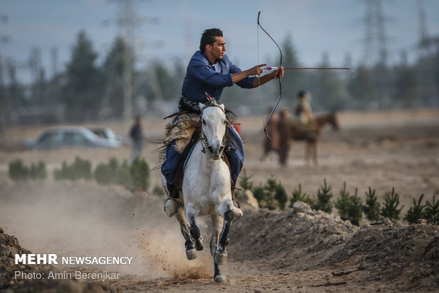 Intl. horseback archery championship in Shiraz 