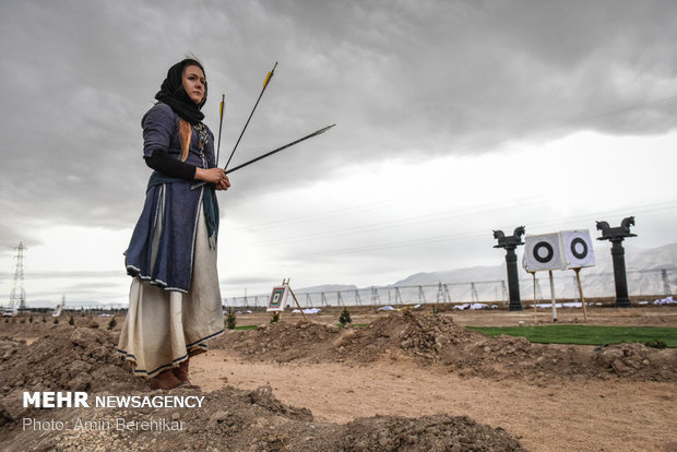 Intl. horseback archery championship in Shiraz 