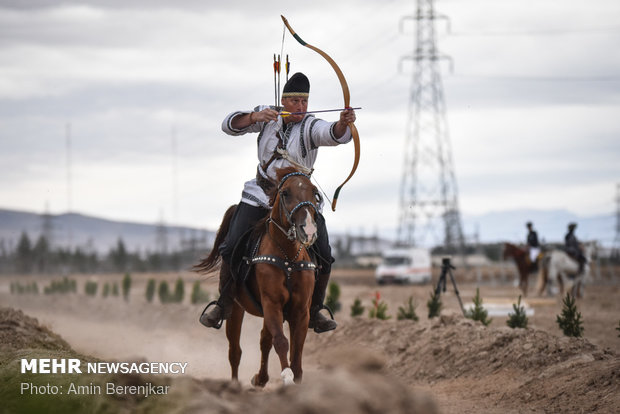 Intl. horseback archery championship in Shiraz 