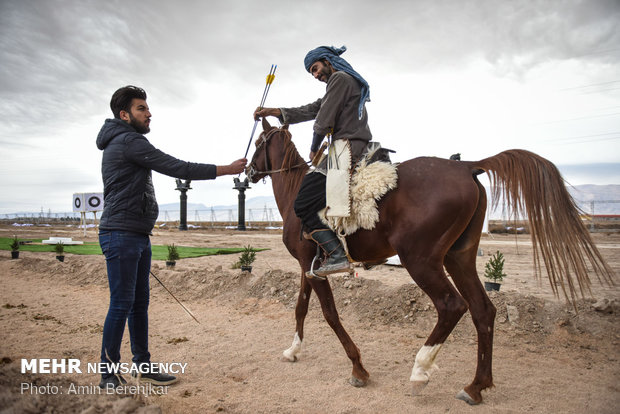 Intl. horseback archery championship in Shiraz 