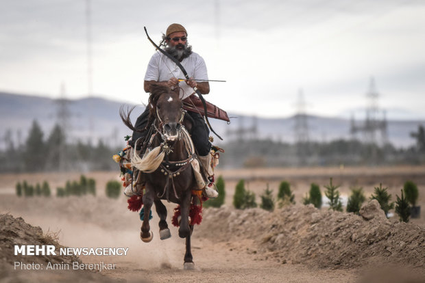 Intl. horseback archery championship in Shiraz 