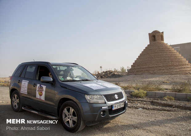 ‘Silk Road’ car racing in Semnan prov. 