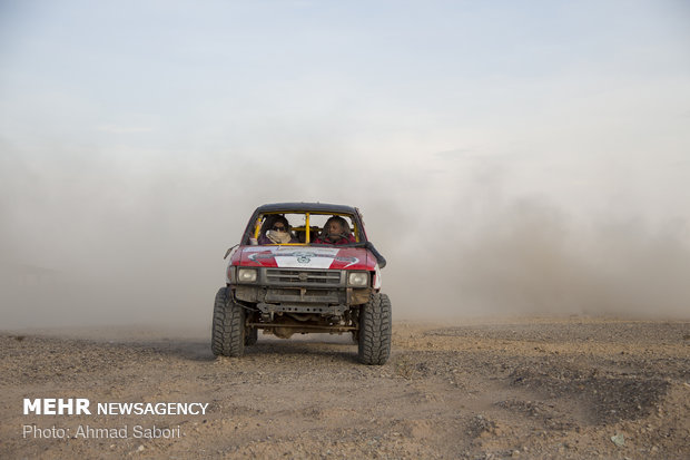 ‘Silk Road’ car racing in Semnan prov. 