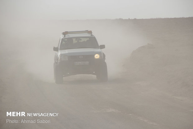 ‘Silk Road’ car racing in Semnan prov. 