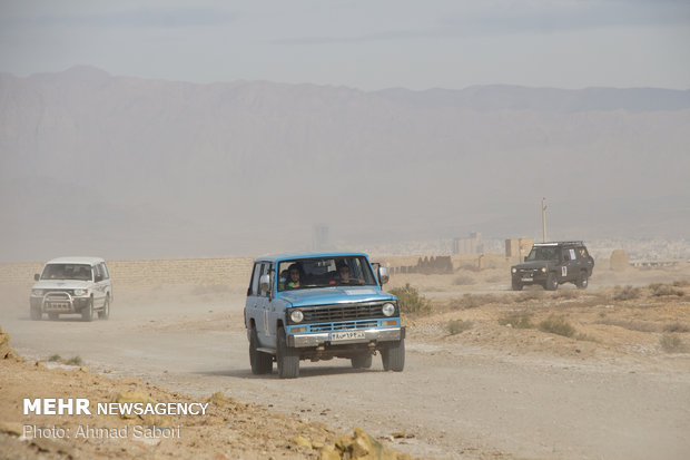 ‘Silk Road’ car racing in Semnan prov. 