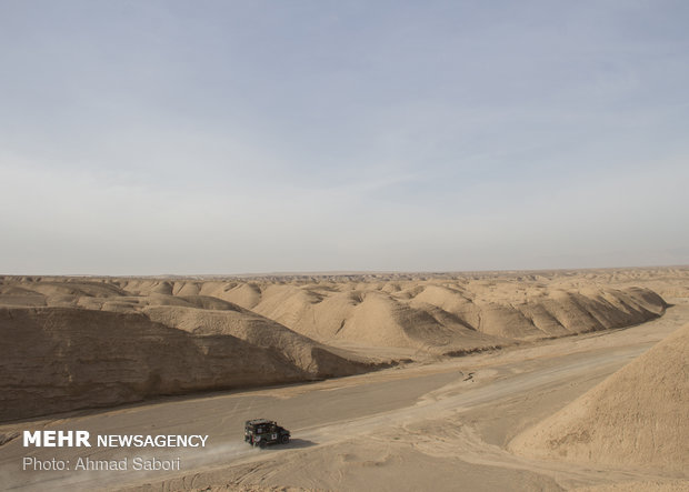 ‘Silk Road’ car racing in Semnan prov. 