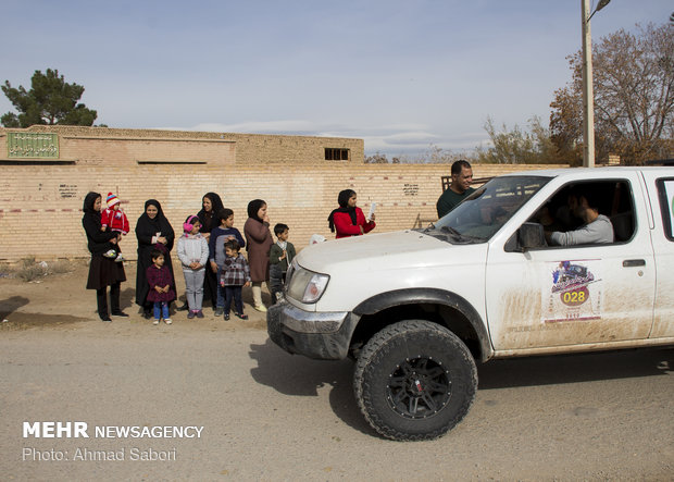 ‘Silk Road’ car racing in Semnan prov. 