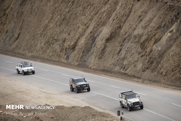 ‘Silk Road’ car racing in Semnan prov. 