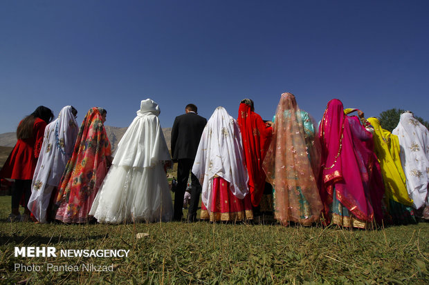 Traditional wedding ceremony in Bakhtiari tribe