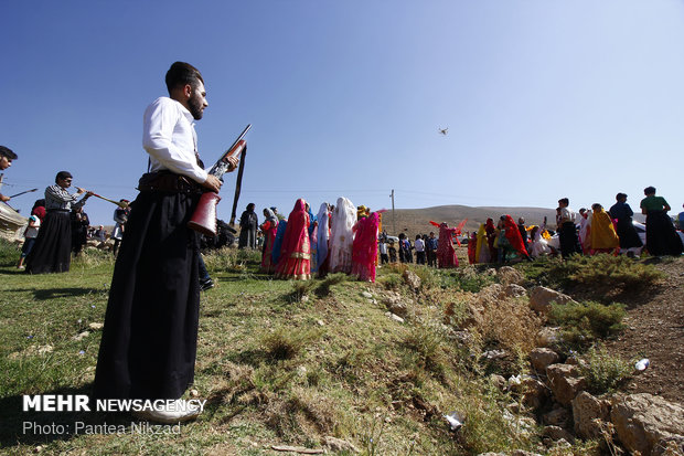 Traditional wedding ceremony in Bakhtiari tribe