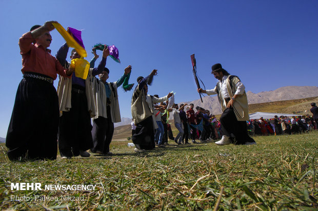 Traditional wedding ceremony in Bakhtiari tribe