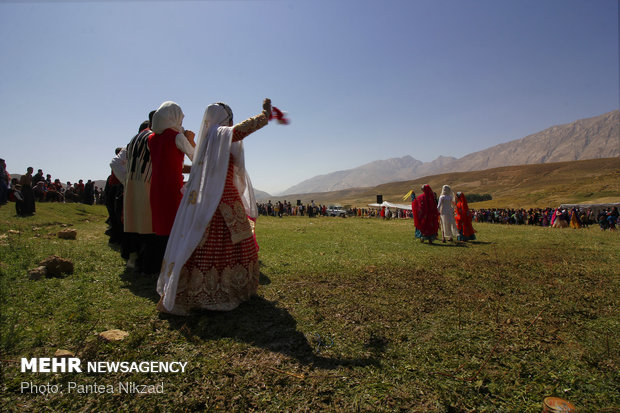 Traditional wedding ceremony in Bakhtiari tribe