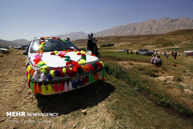 Traditional wedding ceremony in Bakhtiari tribe