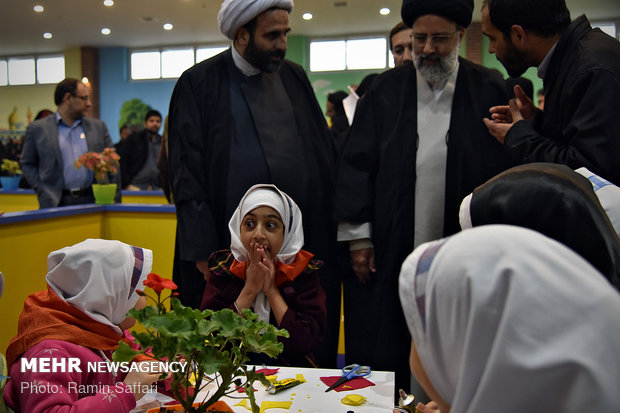 افتتاح باغ اردوگاه خاتون در مشهد مقدس‎