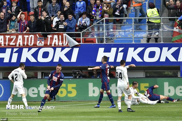 دیدار تیم های فوتبال ایبار و رئال مادرید‎