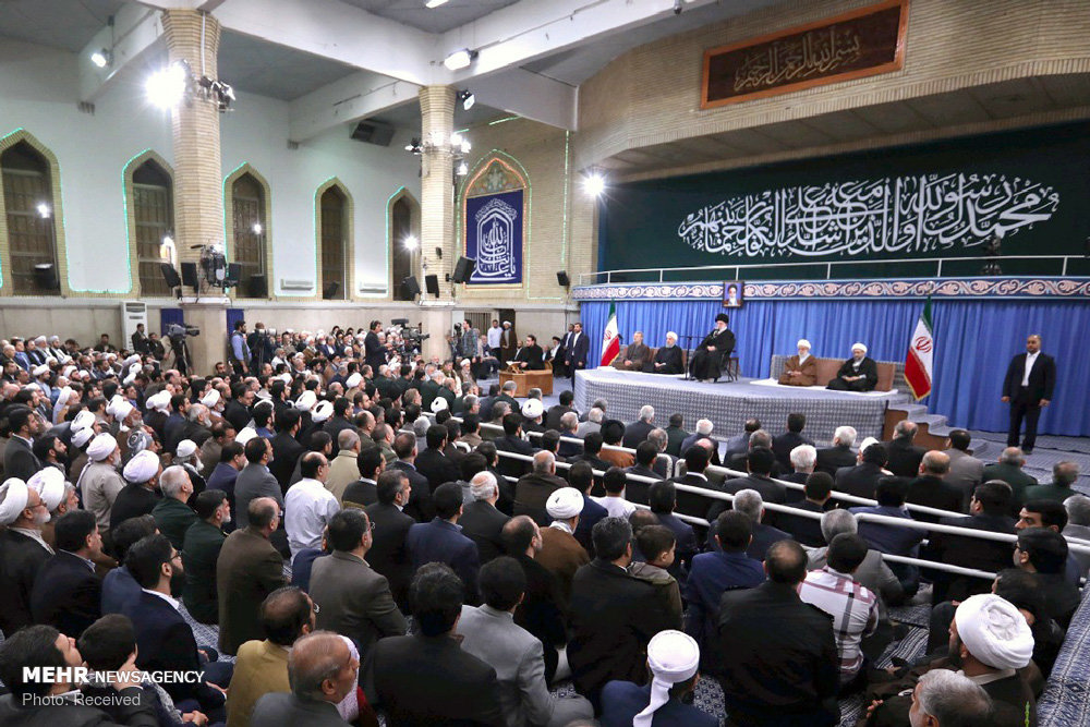 دیدار میهمانان اجلاس بین‌المللی وحدت اسلامی با رهبر انقلاب