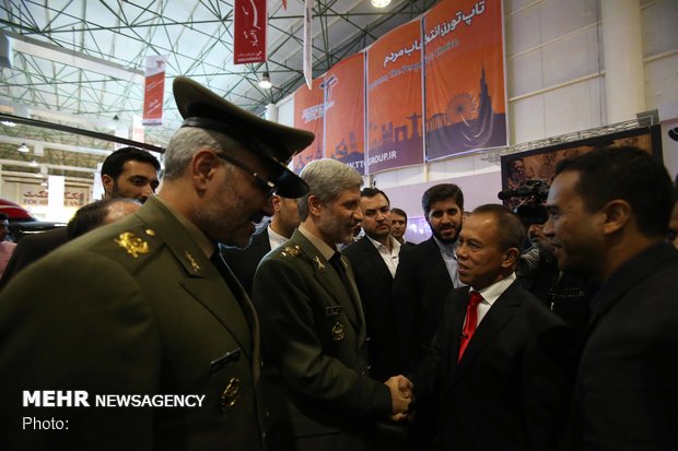 Opening ceremony of 9th Iran Air Show 