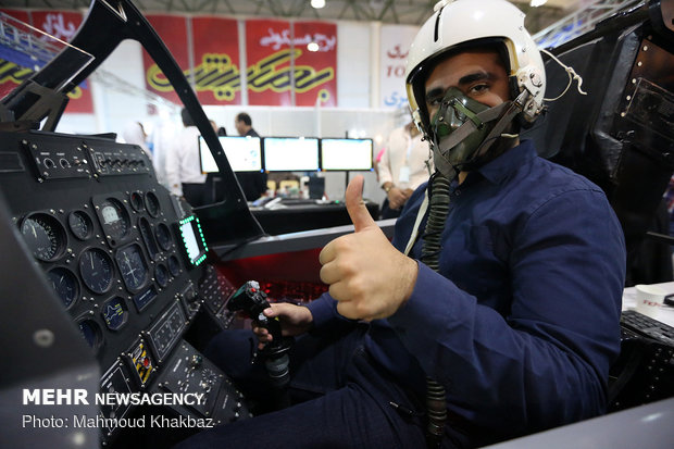 افتتاح نهمین نمایشگاه بین المللی هوایی ایران در کیش