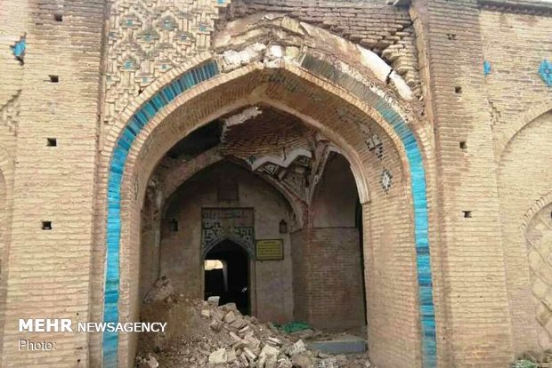 یک بنای ثبت ملی در شاوور شوش تخریب شد
