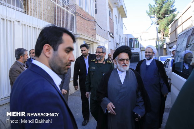 دیدار رئیس سازمان بسیج مستضعفین با مراجع قم